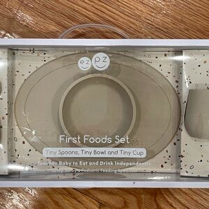 EZPZ First Foods Set in Beige - NIB